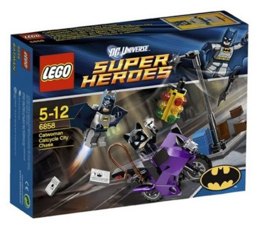 Lego DC Super Heroes: Catwoman Catcycle City Chase 6858
