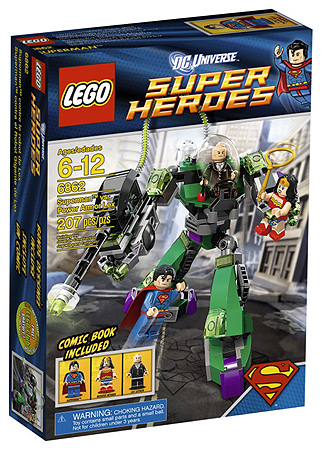 Lego DC Super Heroes: Superman vs. Power Armor Lex 6862