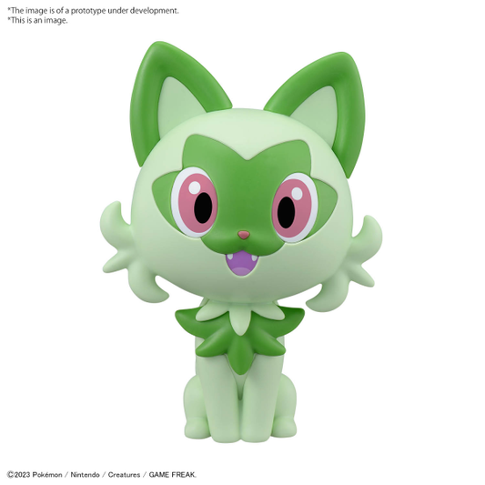 Sprigatito Quick! #18 Pokemon Model #5066546 by Bandai