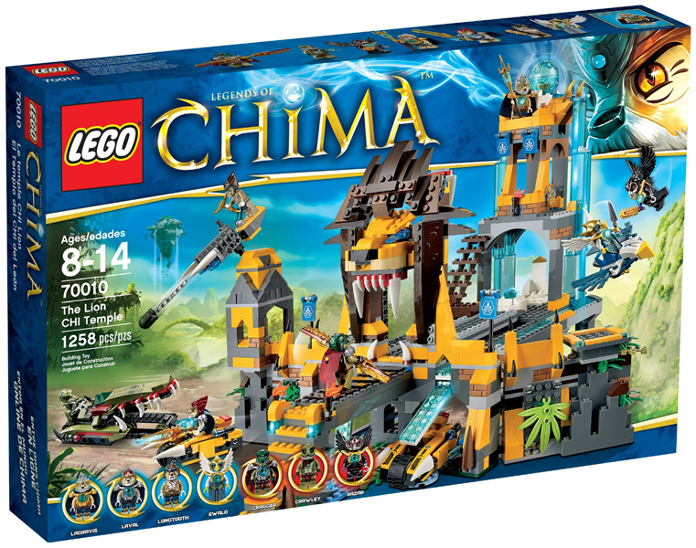 Lego Legends of Chima: The Lion CHI Temple 70010