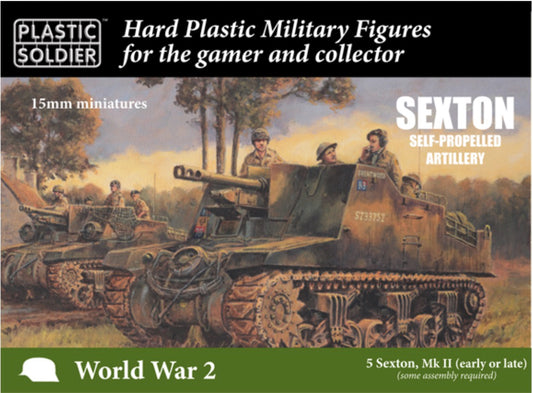 Sexton Self-Propelled Artillery by Plastic Soldier