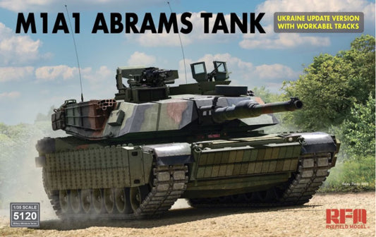 M1A1 Abramstank Ukraine Update Version 1/35 #RM-5120 by Ryefield Model