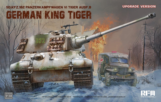 Sd.Kfz.182 Panzerkampfwagen VI Tiger Updated Version 1/35 #RM-5138 by Ryefield Model