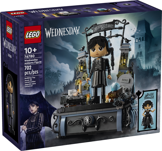 Lego Wednesday: Wednesday Addams Figure 76780