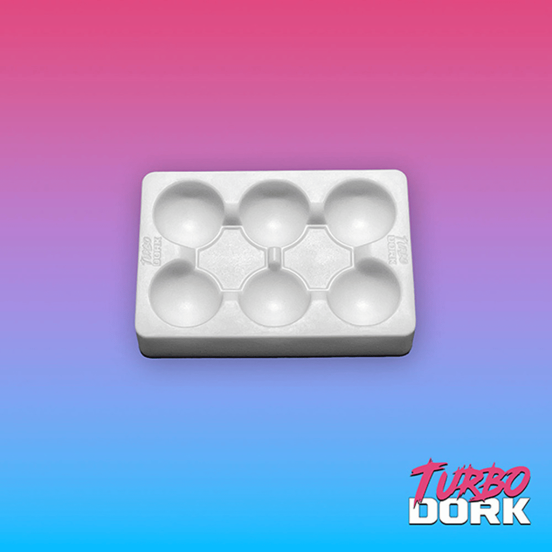 Turbo Dork Silicone Dry Palette - Small 70g 75mm x 50mm x 15mm