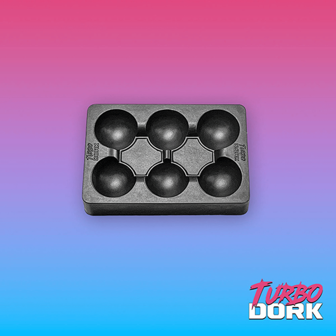 Turbo Dork Silicone Dry Palette - Small 70g 75mm x 50mm x 15mm