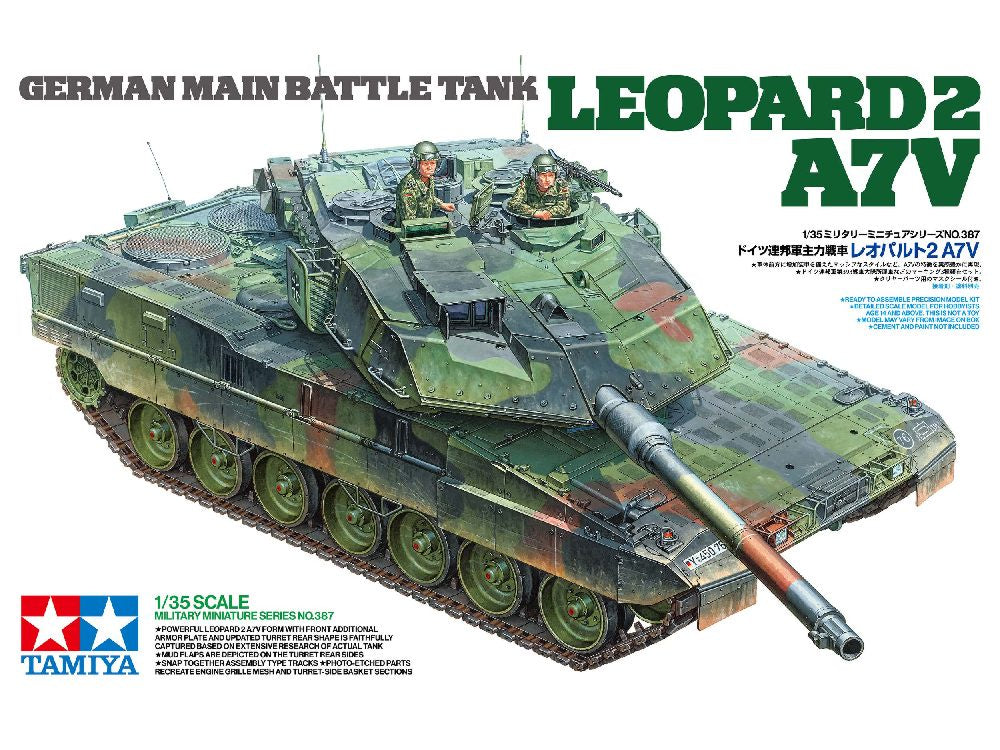Leopard 27V 1/35 #35387 by Tamiya