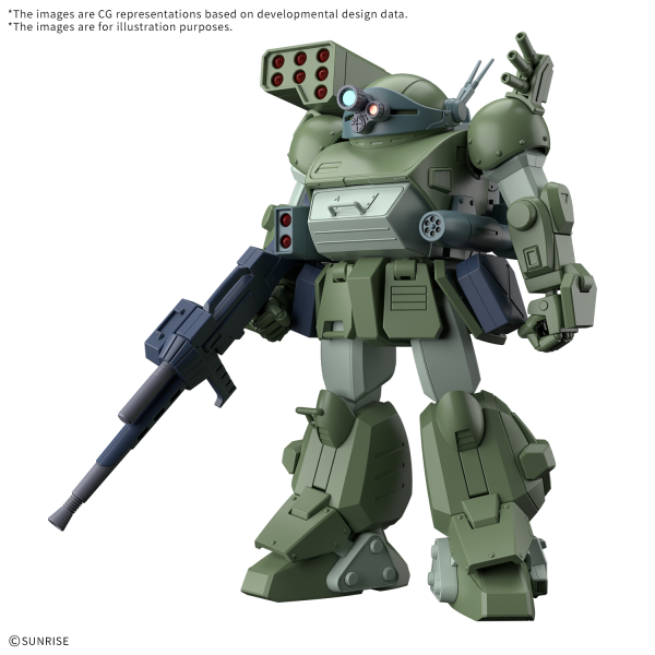 HG Scopedog Turbo Custom #5068559 by Bandai