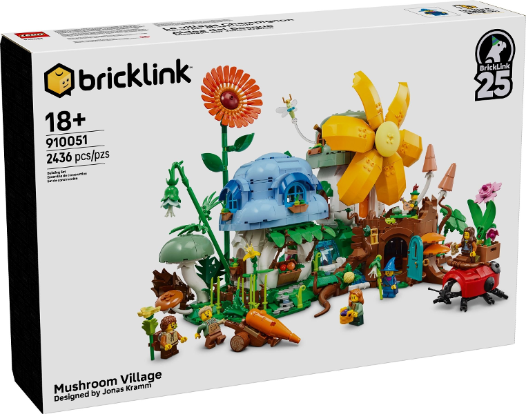 Lego Bricklink Designer Program: Mushroom Village 910051