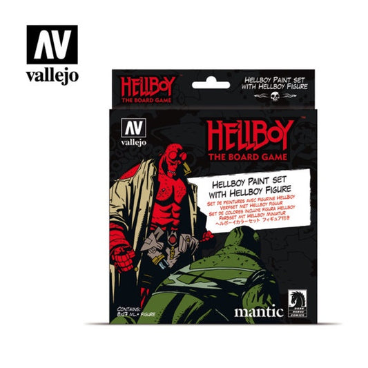 Vallejo Hellboy Paint Set w/ Figures