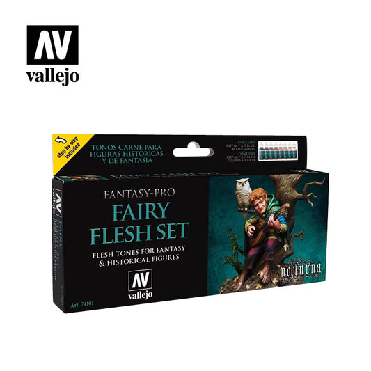 Fairy Flesh 8 Colour Paint Set Fantasy Pro