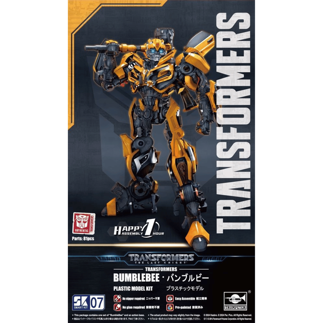Transformers 5 Bumblebee TF5 Robot Model Kit by Trumpeter