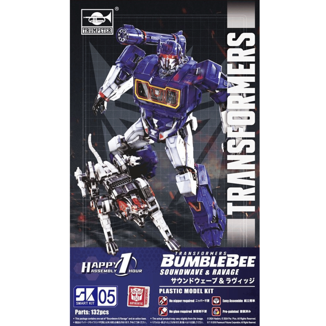 Soundwave Robot Transformers Model Kit by Trumpter
