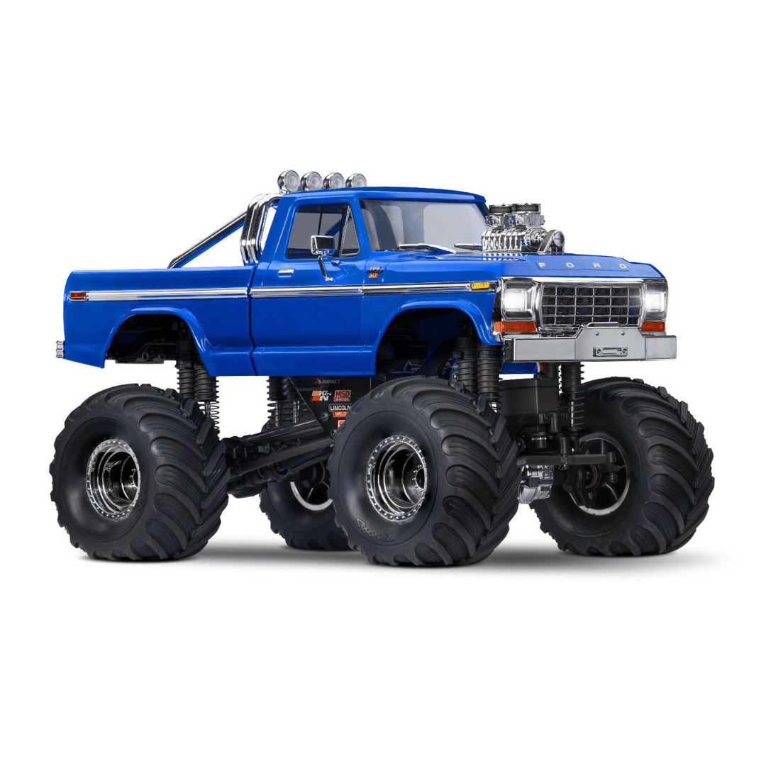 Traxxas TRX-4MT 1/18 4WD RTR Micro Monster Truck w/1979 Ford F-150 Body w/TQ 2.4GHz Radio - Assorted Colours TRA98044-1