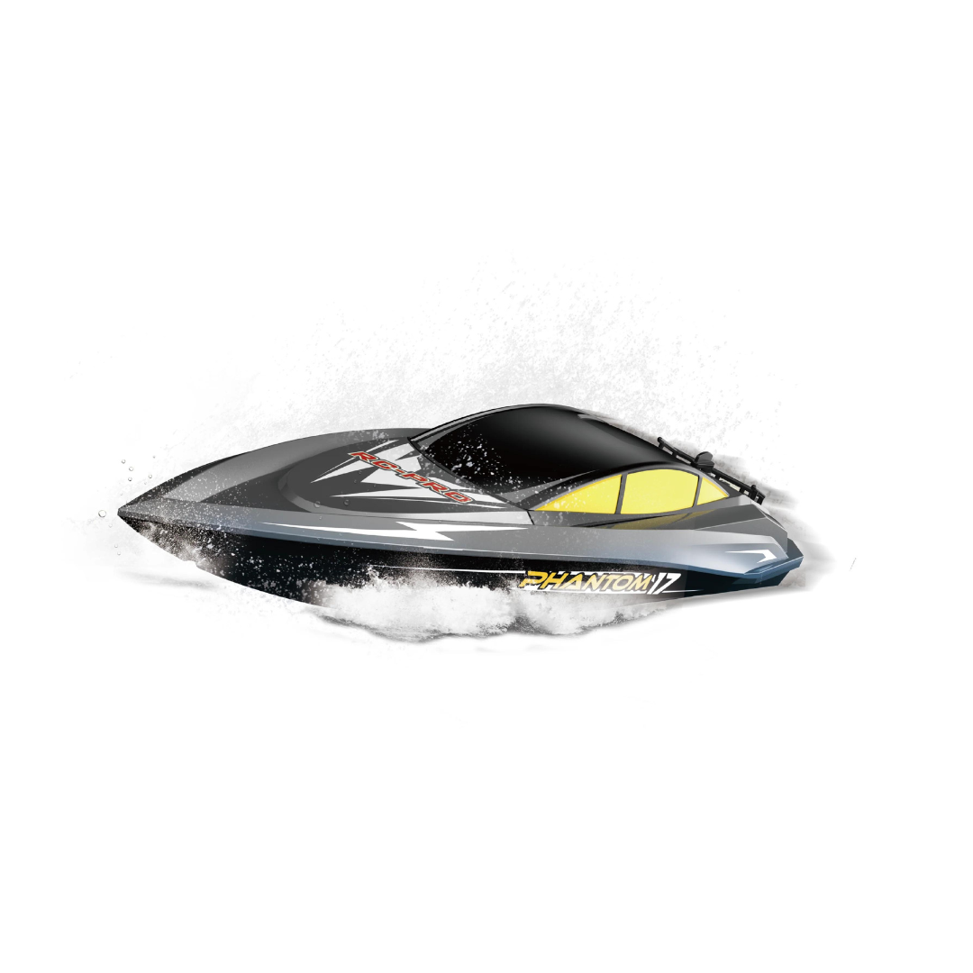 Phantom17 17" RC Jetboat - Assorted Colours