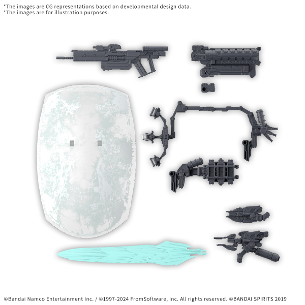 30MM Option Parts Set Armored Core VI Fires Of Rubicon Weapon Set 05 #5068571 by Bandai