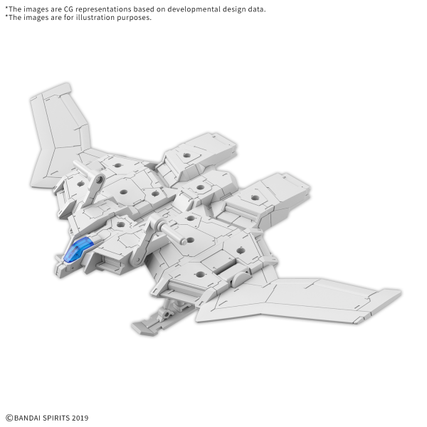30MM 1/144 Extended Armament Vehicle (Wing Mobile Ver.) #5068318 by Bandai