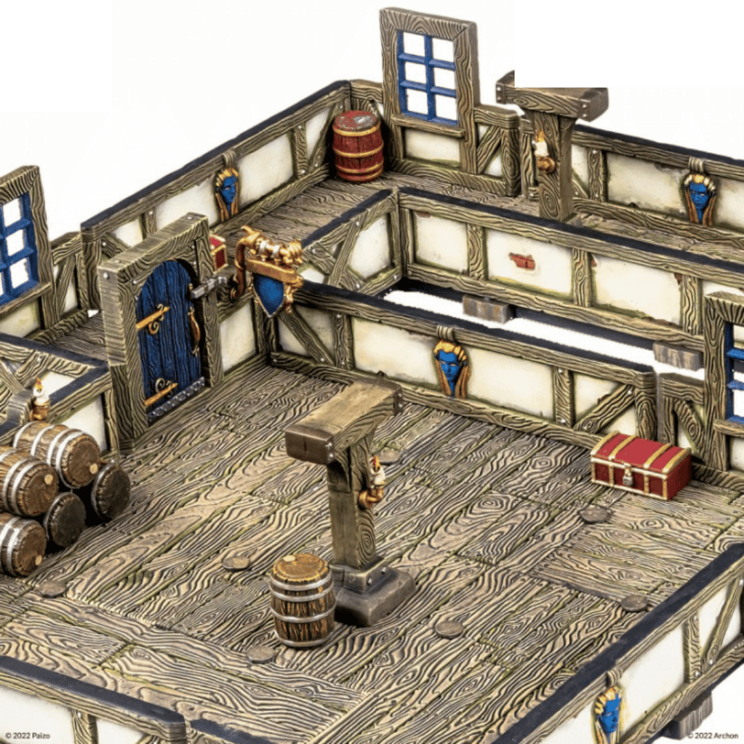 Archon Studio Dungeons and Lasers: Pathfinder Terrain: City of Absalom