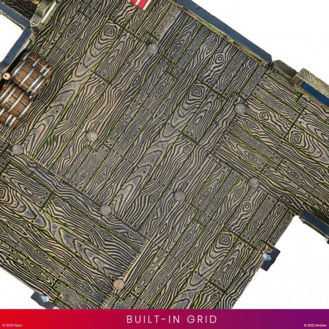 Archon Studio Dungeons and Lasers: Pathfinder Terrain: City of Absalom