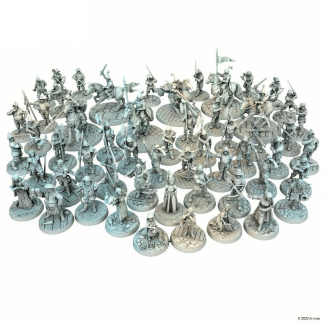 Archon Studio Dungeons and Lasers: Townsfolk Miniature Pack