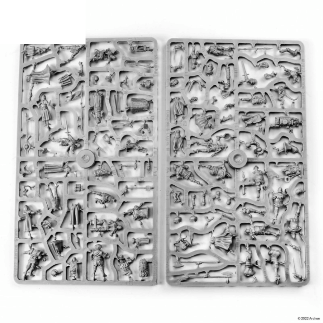 Archon Studio Dungeons and Lasers: Townsfolk Miniature Pack