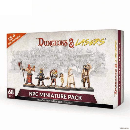 Archon Studio Dungeons and Lasers: NPC Miniature Pack