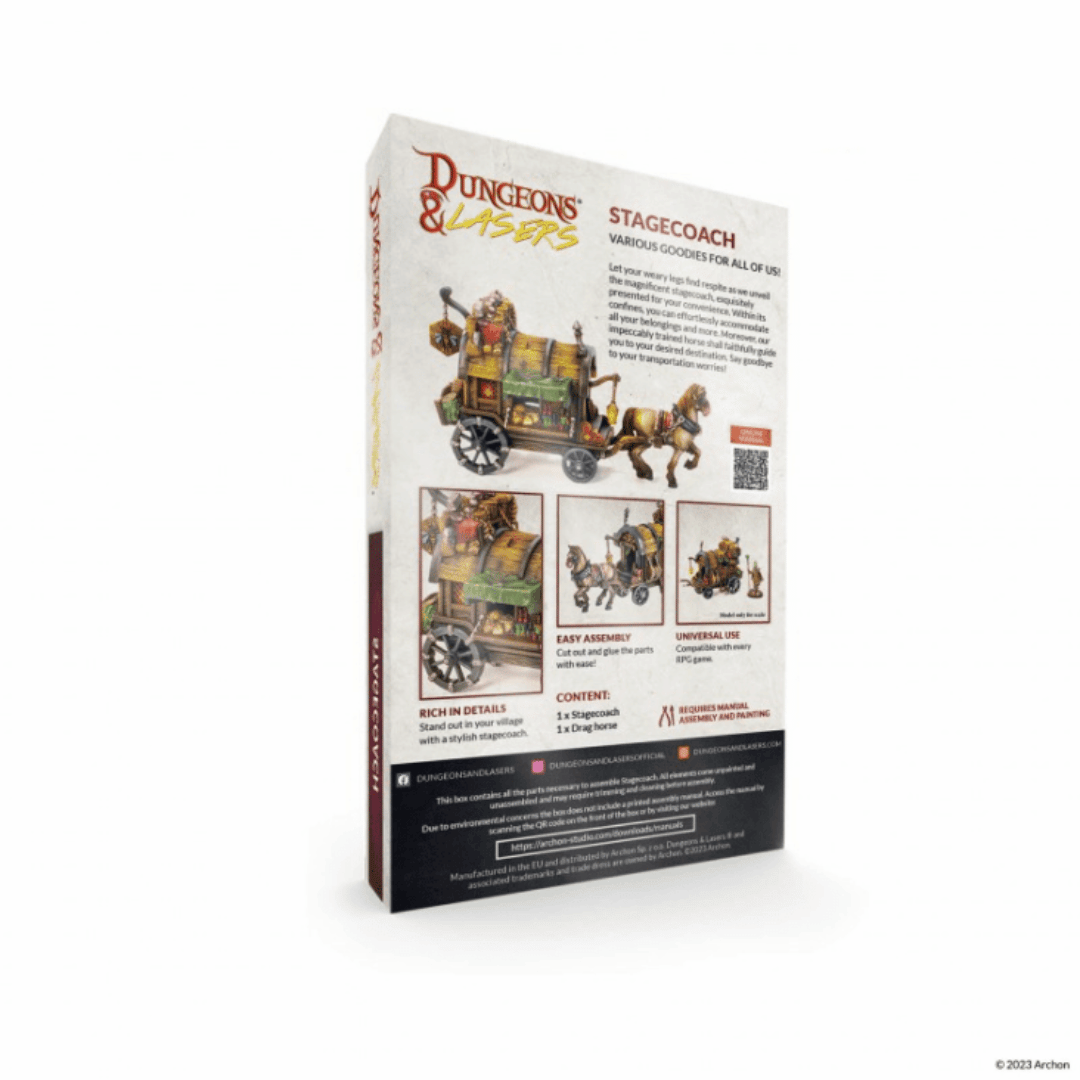 Archon Studio Dungeons and Lasers: Stagecoach