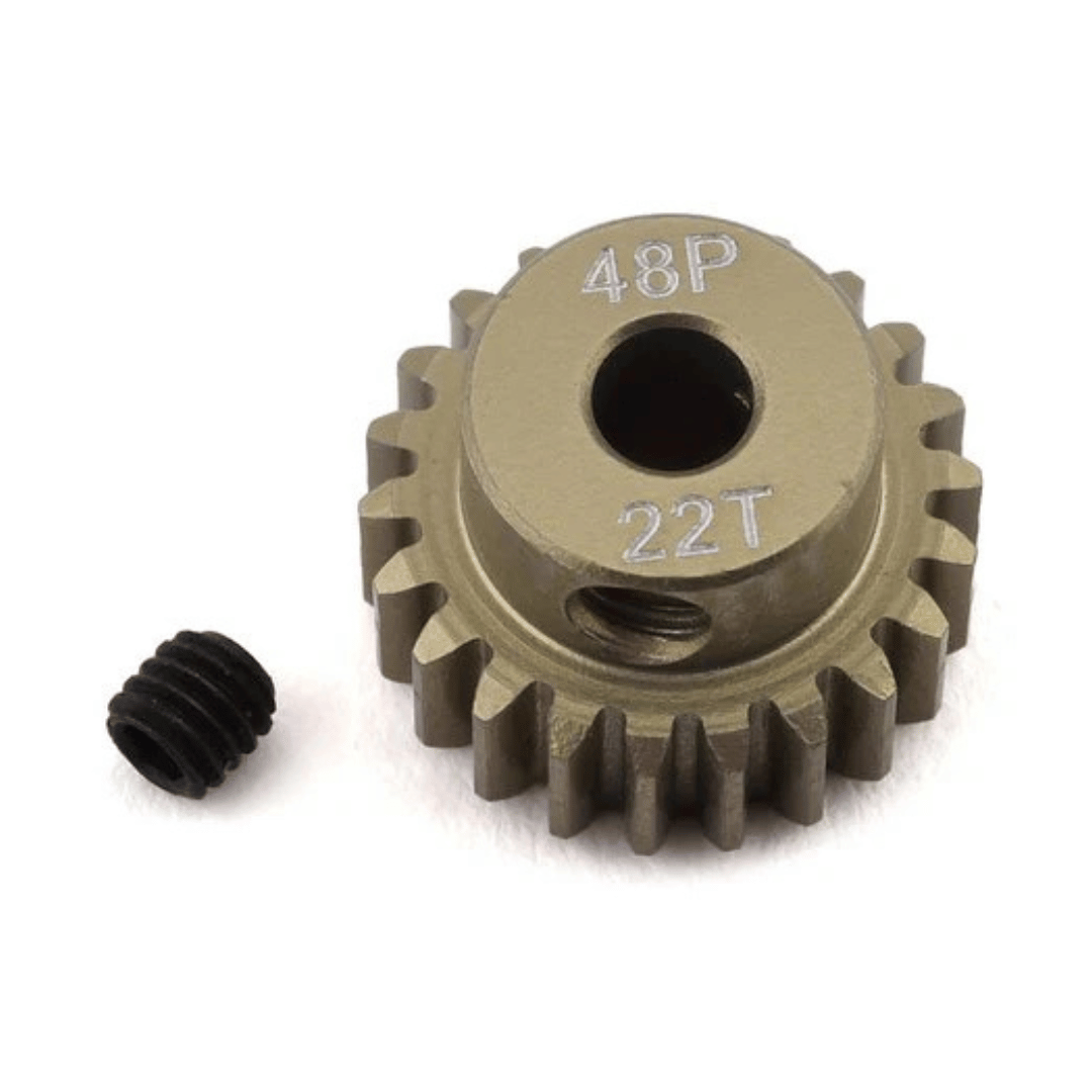 ProTek RC 48P Lightweight Hard Anodized Aluminum Pinion Gear (3.17mm Bore) (34T) - PTK-8621