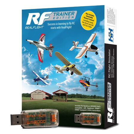 RealFlight Trainer Edition Flight Simulator w/WS2000 Wireless USB Dongle - RFL-1212