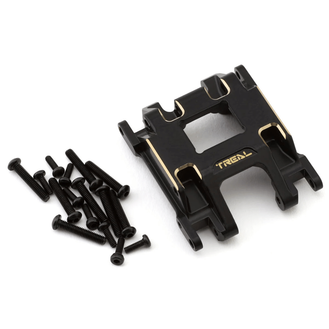 Treal Hobby CNC Brass Center Skid Plate for Traxxas TRX-4M (46.9g) - TLHTTRX-4M-63