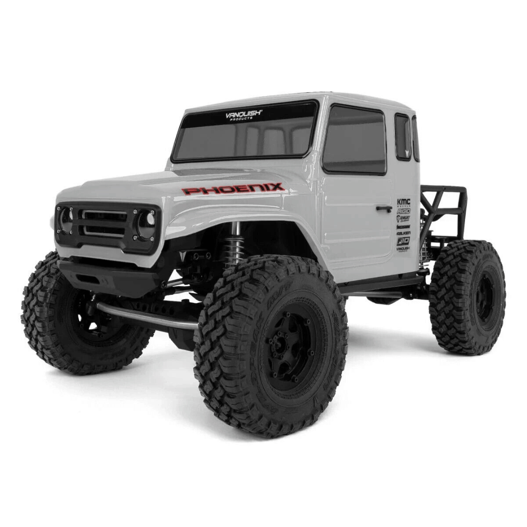 Vanquish Products VS4-10 Phoenix Straight Axle RTR 1/10 Rock Crawler (Grey) - Assorted Colours VPS09011