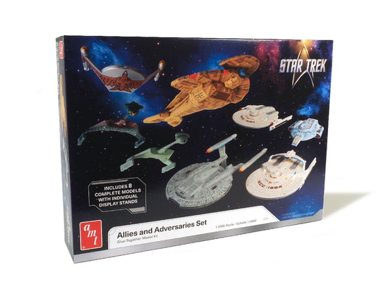 Star Trek Adversaries & Allies Ship Set (Level 2) 1/2500 #1443 by AMT