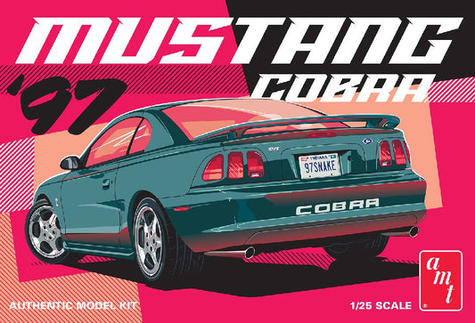 1997 Ford Mustang Cobra Model Kit (Level 2) 1/25 #1494 by AMT