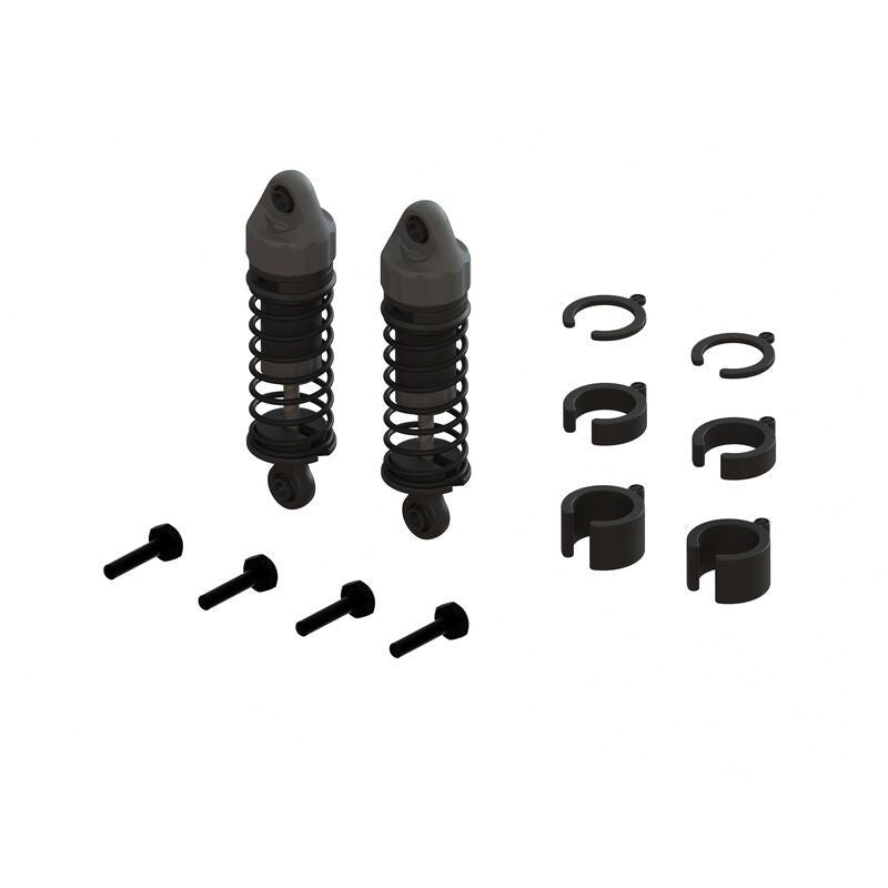 Arrma Shock Set, 58mm Length, 2000cSt Oil (2pcs) - ARA-1252