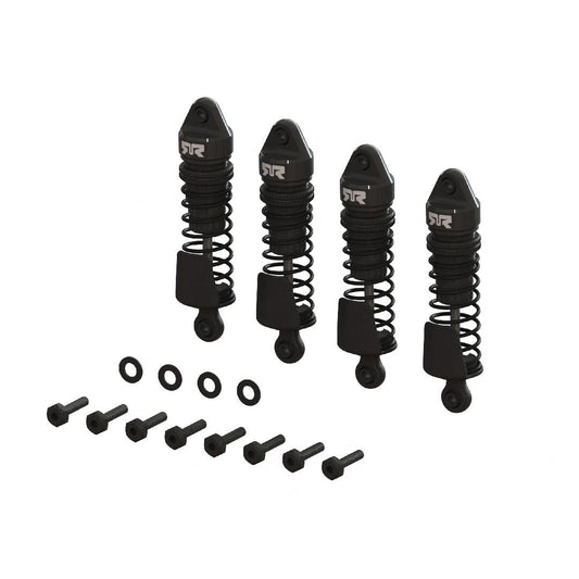 Arrma Mojave Grom 58mm Aluminum Oil-Filled Threaded Shock Set (Black) (4) (Front & Rear) - ARA-1567