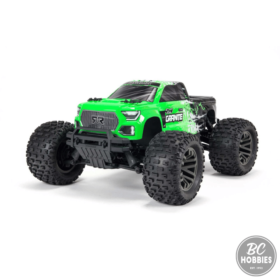 Arrma 1/18 4WD Monster Truck RTR Brushed Granite Grom Mega 4WD 380 - Assorted Colours ARA2102