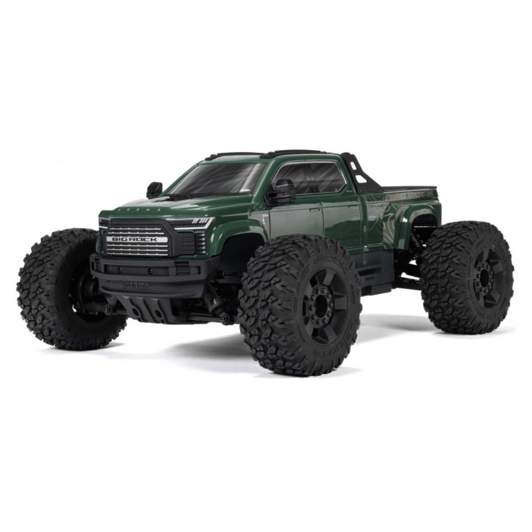 Arrma Big Rock 4X4 V4 223S DSC 1/10 RTR Brushless 4WD Monster Truck w/SLT3 2.4GHz Radio - Assorted Colours ARA4312V4