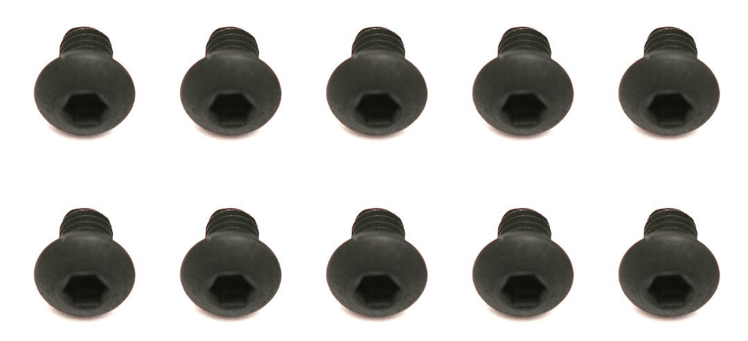 Team Associated 3x4mm Button Head Screws (10) - ASC91158