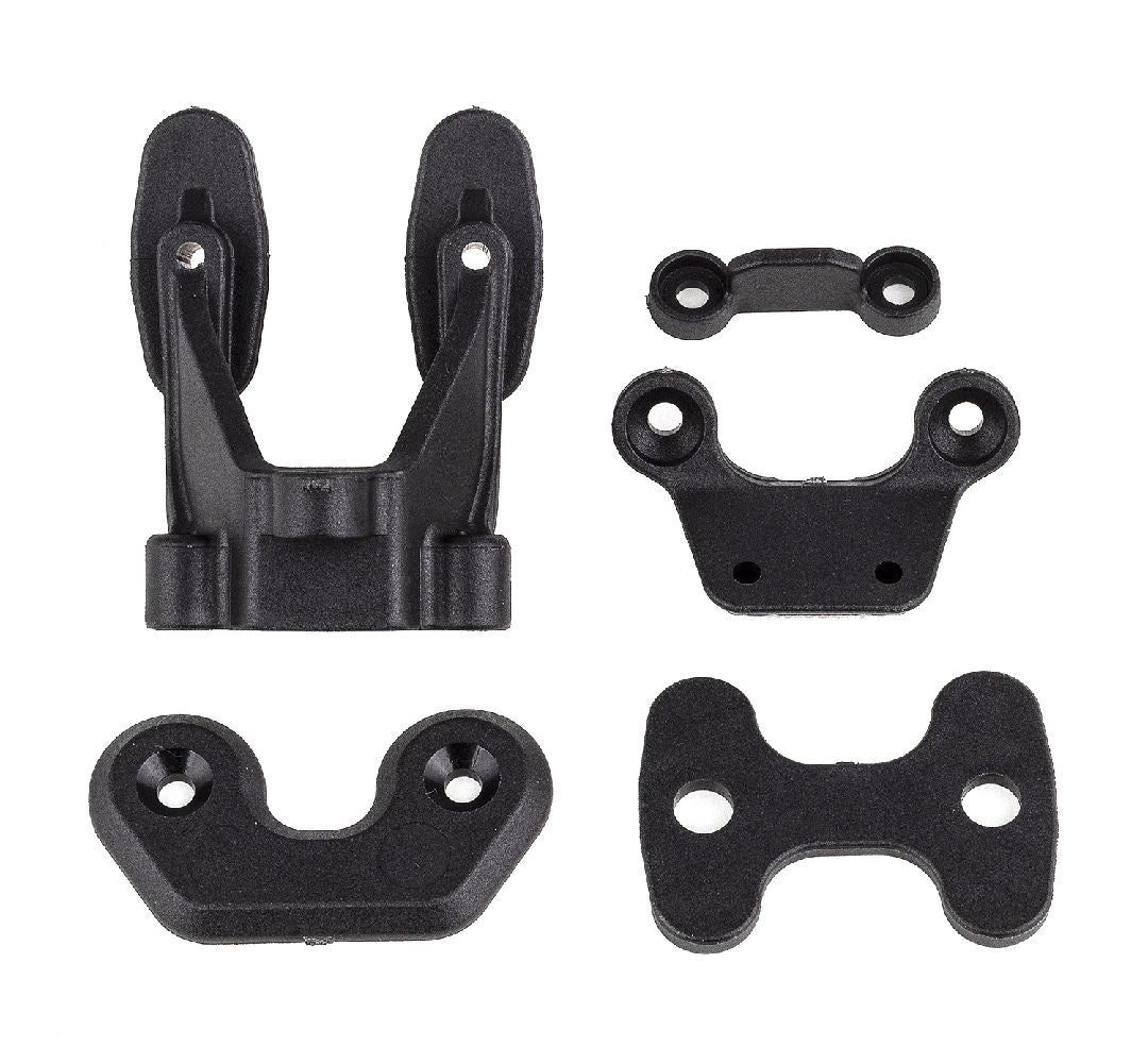 Team Associated RC10B7 Rear Wing & Body Mounts Set - ASC92417
