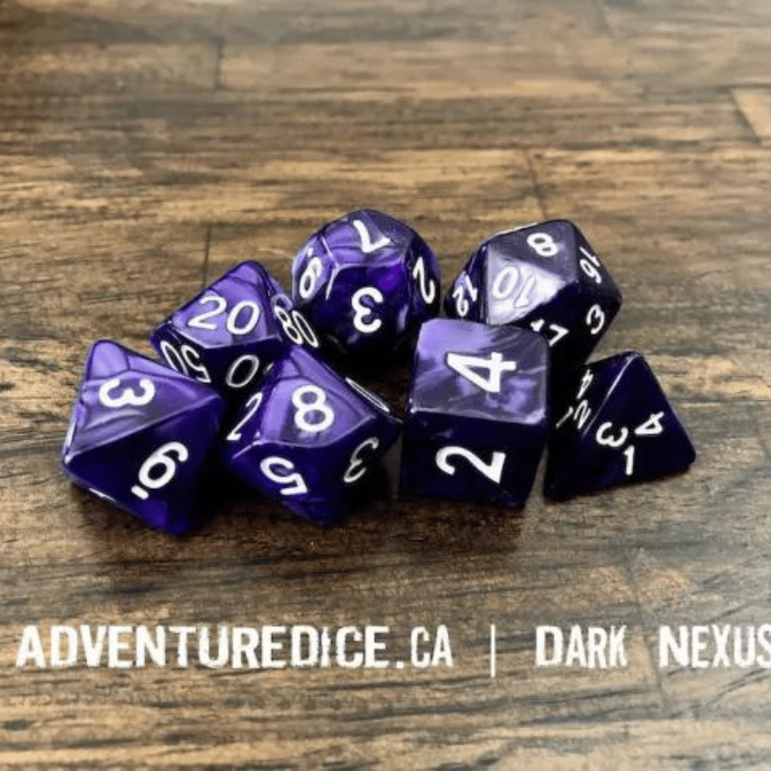 Adventure Dice 7-Die Set - Assorted $11.99