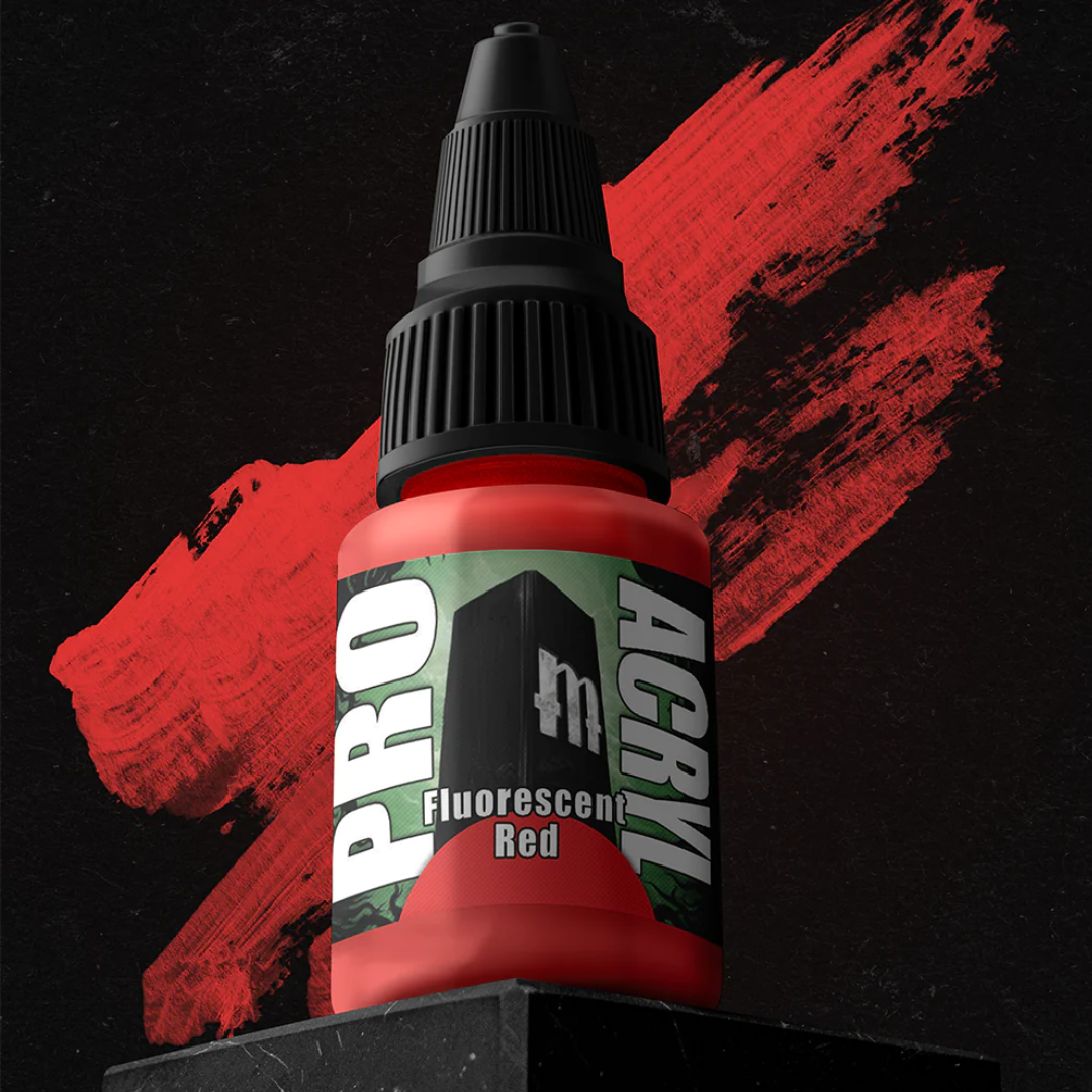 Monument Hobbies Pro Acryl Fluorescent Paint - Assorted Colours