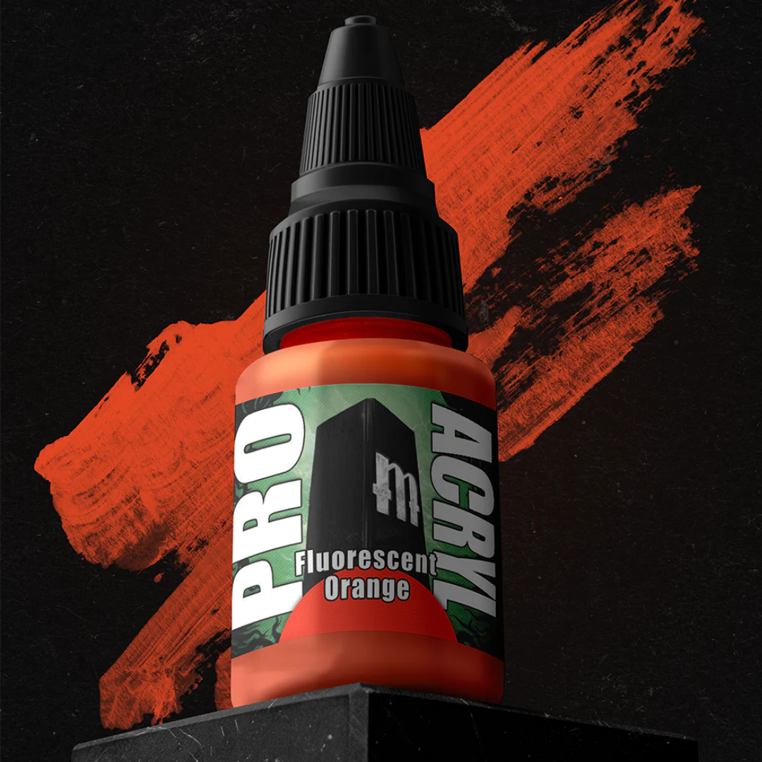 Monument Hobbies Pro Acryl Fluorescent Paint - Assorted Colours