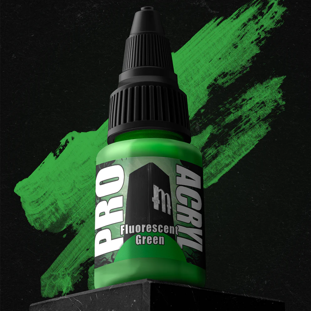 Monument Hobbies Pro Acryl Fluorescent Paint - Assorted Colours