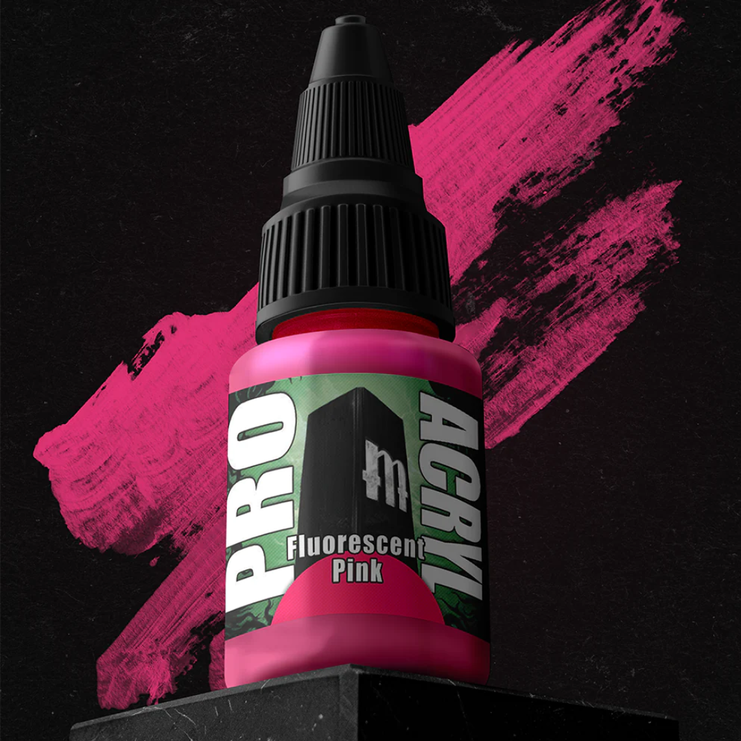 Monument Hobbies Pro Acryl Fluorescent Paint - Assorted Colours