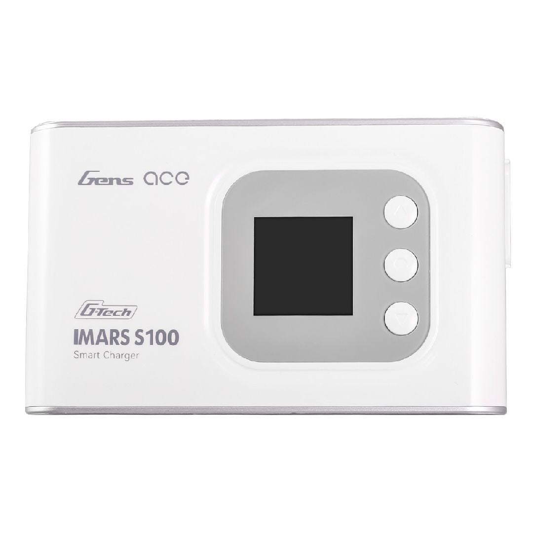 Gens Ace IMARS S100 G-Tech AC/DC 10A x 1 Battery Charger White - GEAS100-UW