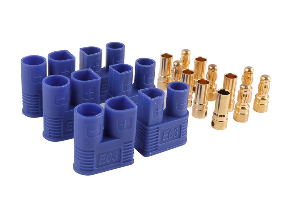 Gens Ace EC3 Male & Female Plug (3 Pairs) - GEAEC33