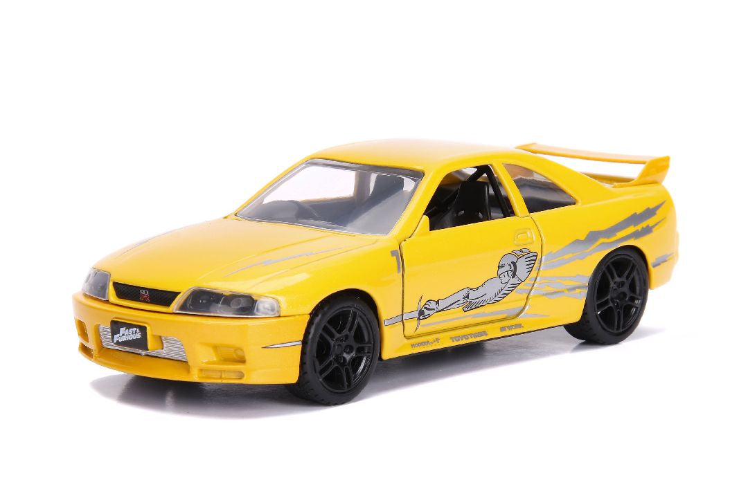 Jada Fast & Furious 1995 Nissan Skyline GT-R (R33) Yellow 1/32 #99515