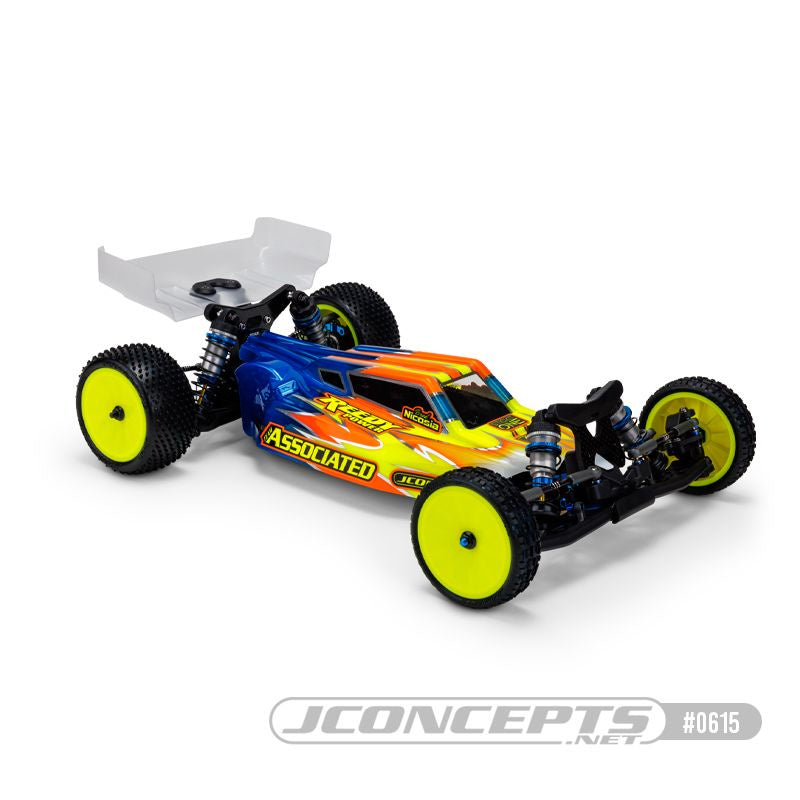 JConcepts RC10 B7/B7D "S2" Body w/Turf Wing (Clear) - JCO0615