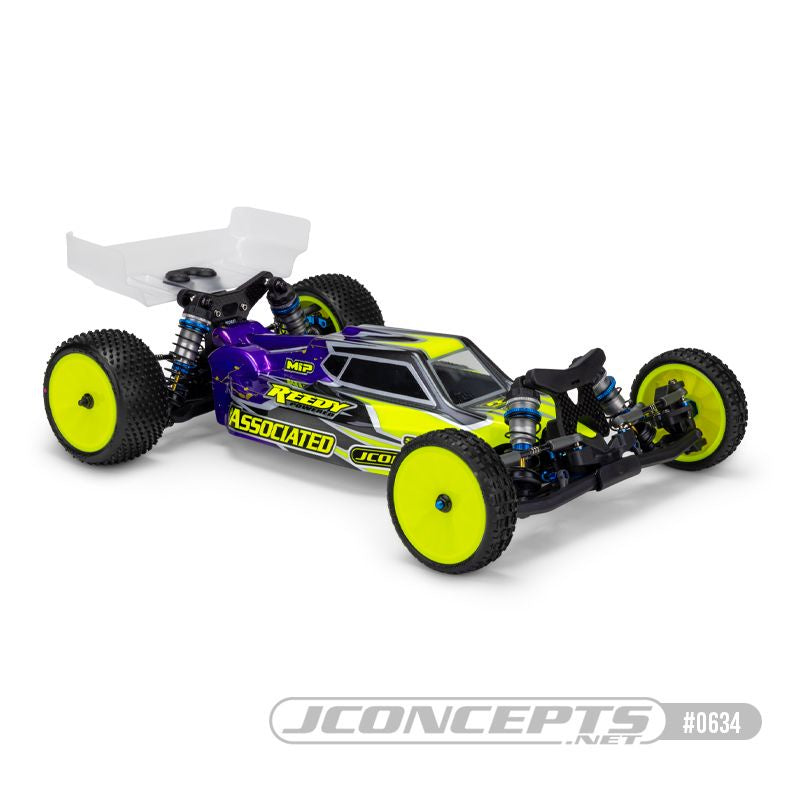 JConcepts RC10B7/B7D "S15" 1/10 Buggy Body w/Carpet Wing (Clear) - JCO0634