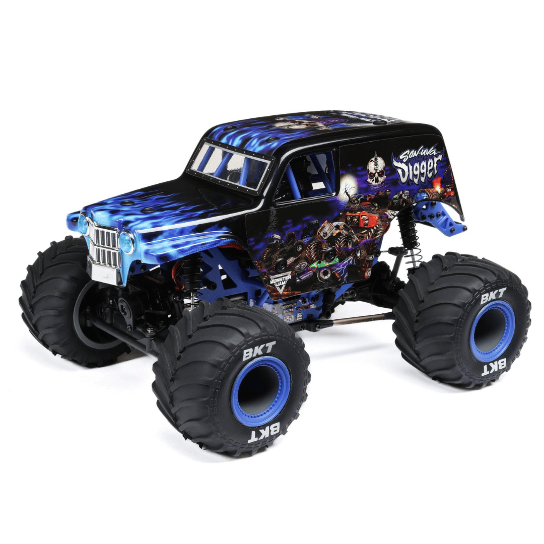 Losi 1/18 Mini LMT 4X4 Brushed RTR Monster Truck w/SLT2 2.4GHz Radio, Battery & Charger - Assorted Colours LOS01026